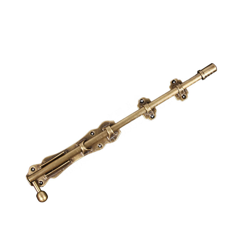 中式仿古大门纯铜天o地插销木门地插老式房门加长加粗窗户铜插销