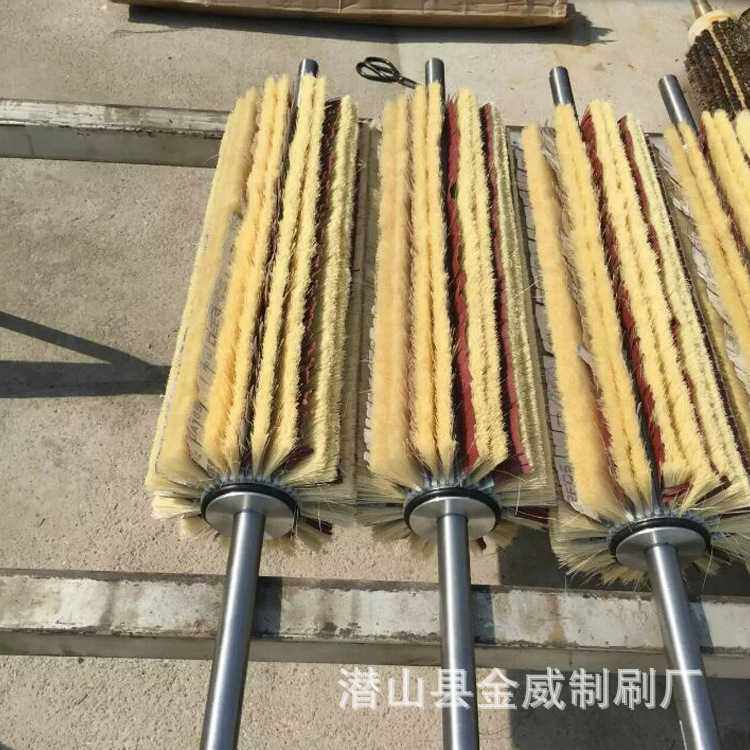 厂家直供机械剑麻毛刷辊 家具底漆抛光刷 木业砂光机毛刷辊可定制