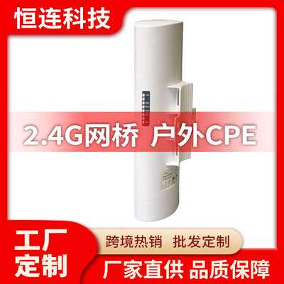 2.4G网桥 300Mbps 2.4G 4KM远距离网桥 户外CPE