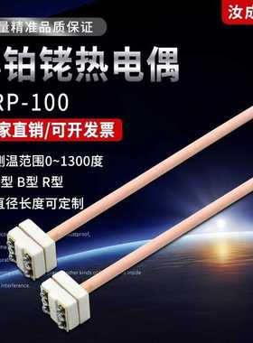 铂铑热电偶陶瓷S型小铂铑耐高温B型R型 WRP-100马弗炉氧化锆烧结