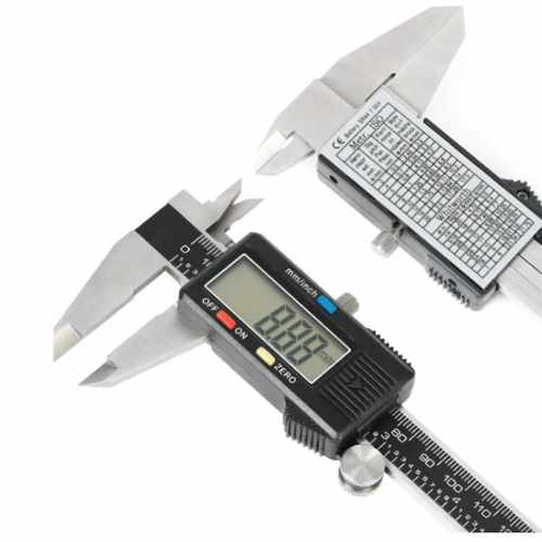 钢盾S071012 高精度数显游标卡尺 150mm 机械卡尺 内外径游标卡尺