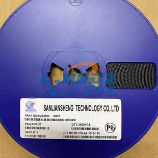 贴片三极管低压N沟道MOS管AO3400 A09T 大芯片 SOT-23封装