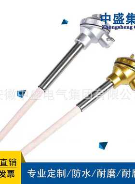 铂铑热电偶耐高温热电偶WRP130 S型1500度 总长1000