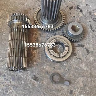常发304拖拉机副变速齿轮轴 常发300拖拉机副变速主动齿轮轴