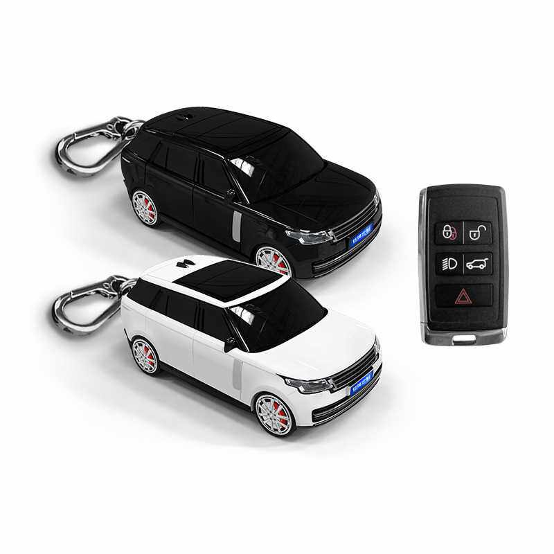 适用于路虎揽胜钥匙套智灵鸟汽车模型钥匙保护壳扣带灯光创意礼物