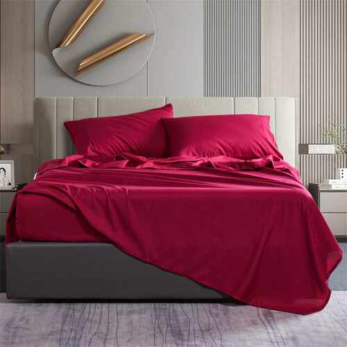 跨境家纺亚马逊热销磨毛四件套床单床笠枕套  bed sheet set