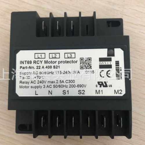 德国原装进口INT69RCY压缩机保护模块莱富康压缩机保护模块保护器
