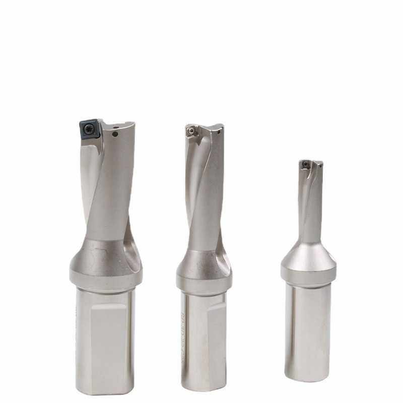 快速U钻刀杆车床用 暴力SP喷水钻4倍径30-35平底u钻 WC暴力钻头