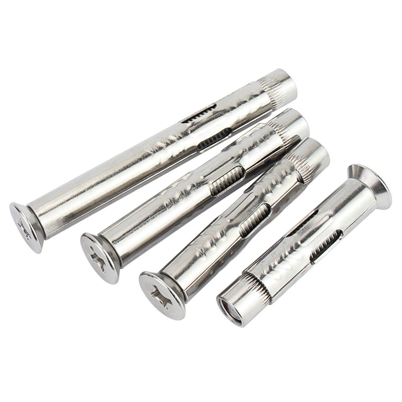 整合304/201不锈钢十字沉头内膨胀螺丝平头内置拉爆内爆螺栓