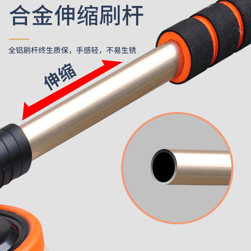 汽车除尘掸子擦车拖把p车用擦车神器扫尘洗车工具套装车载蜡拖刷
