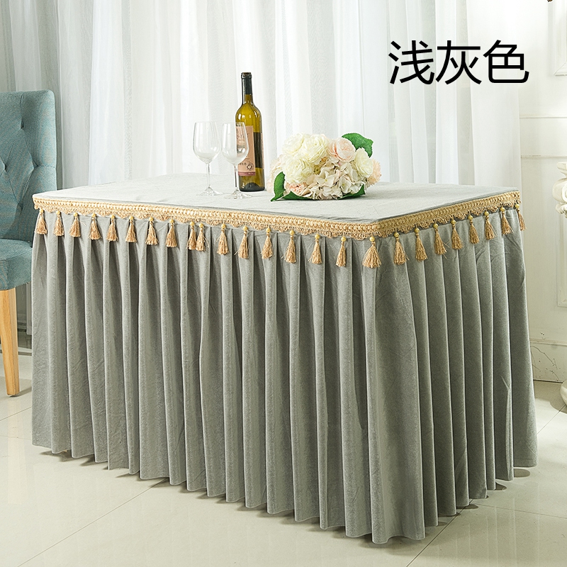 定制活动会议展会桌裙s桌罩自助餐台裙寺院佛台供桌桌围桌布