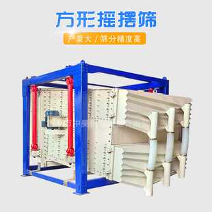 供应中昊FYBS2040方形摇摆筛   回转式振动筛  方形摇摆筛厂家