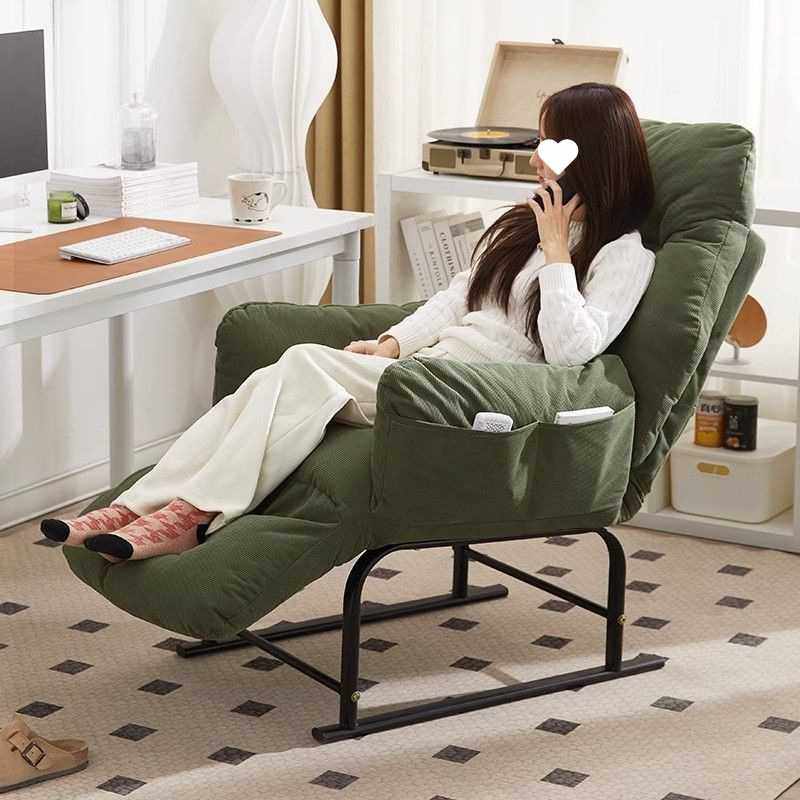 户外椅子凳子露营午休懒人沙发坐躺两用椅户外单人沙发可调节躺椅