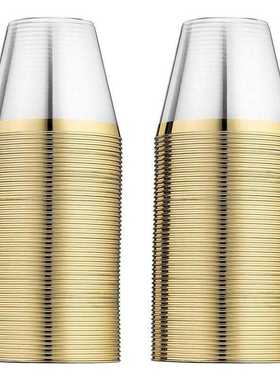 Christmas Halloween 100 Plastic Cups 9 Oz Old Fashioned