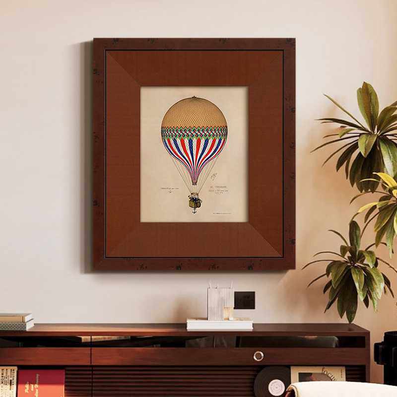 热气球》南法风复古艺术客厅装饰画法式中古风儿童房卧室床头挂画,玩具/童车/益智/积木/模型,垂直悬浮玩具,淘宝优惠券,粉丝福利购,淘宝优惠卷