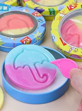 乐达抠糖饼公司团建活动儿童切图游戏糖果糖饼干扣糖饼挑战椪碰糖