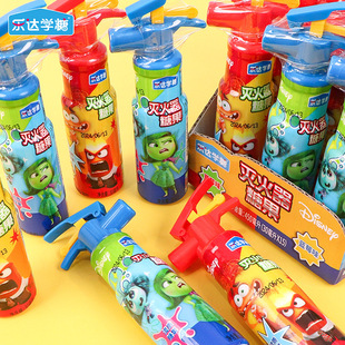 乐达头脑特工队灭火器30ml喷嘴糖果味饮料喷雾糖儿童糖玩休闲零食