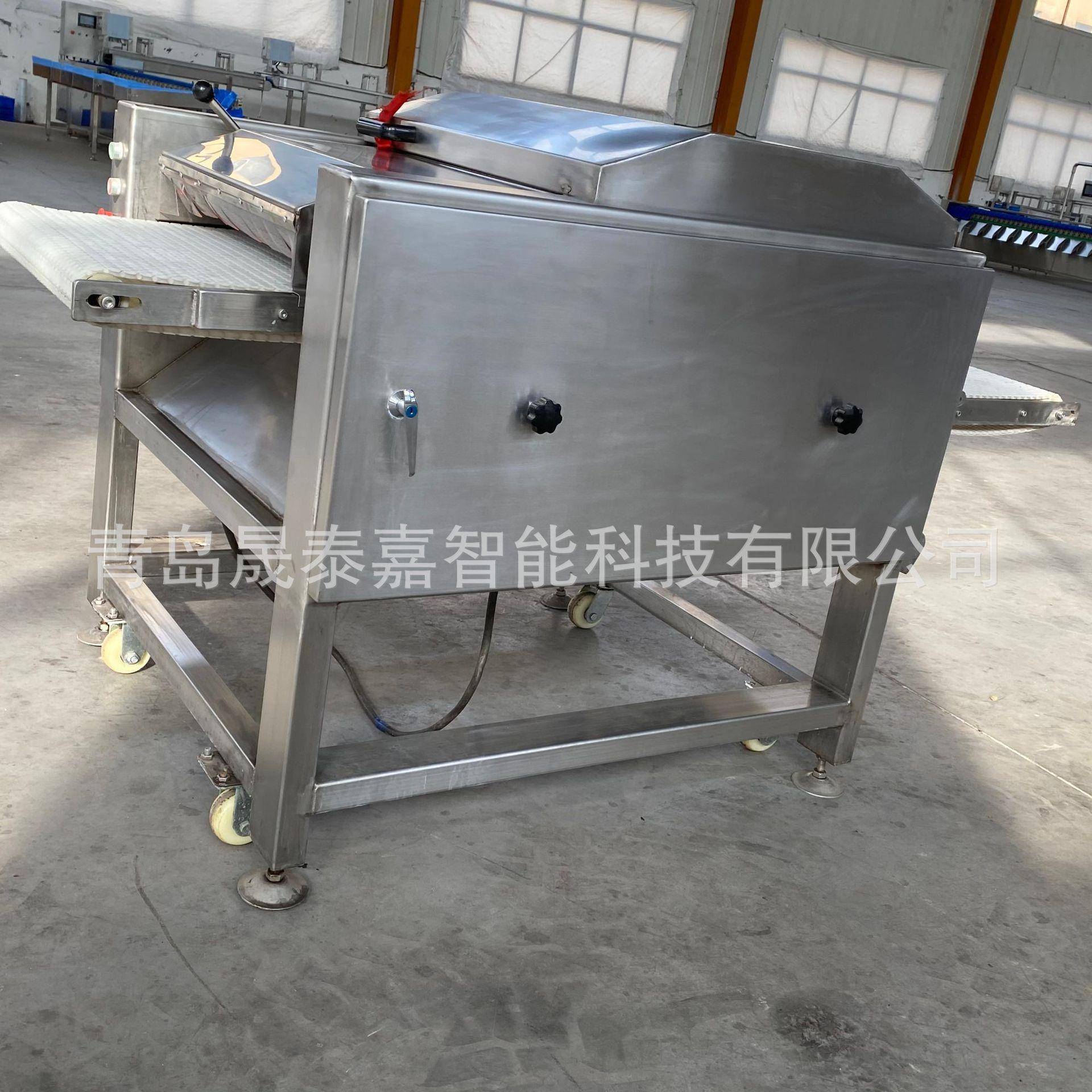 商用小型全自动猪肉去皮机电动立式剥皮机设备五花肉牛腩脱皮机