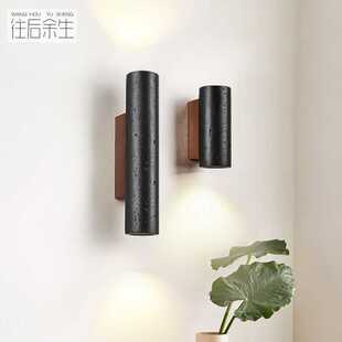 诧寂风黑洞石壁灯中古美式设计感客厅背景墙过道楼梯书房床头卧室