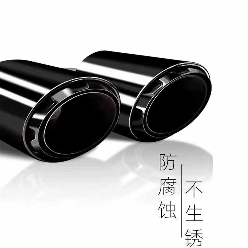 升级版改装后唇适用于21-23款吉利星越L四出排气管尾喉碳纤烤漆