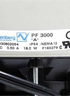 德国百能堡Pfannenberg PF3000 过滤网风扇 PF 3000 230V 45/39W