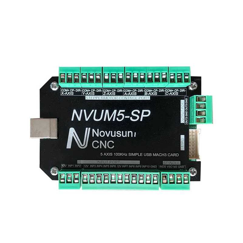 usb mach3 3轴4轴5轴雕刻机控制卡NVUM4-SP 经济型CNC 运动控制板