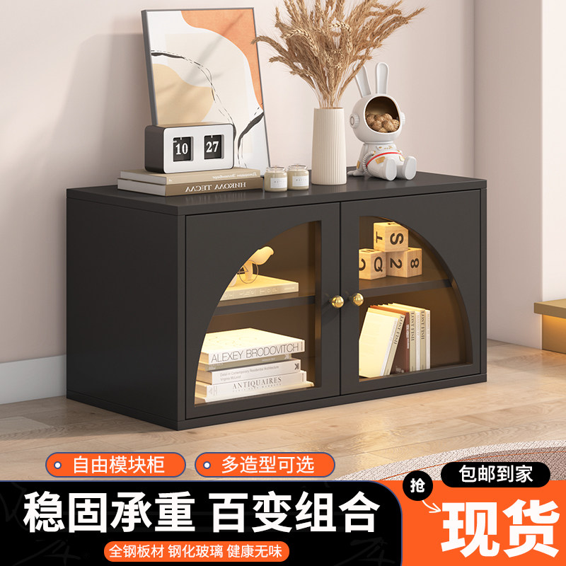 钢制阳台鞋柜简约户外家用门口杂物柜轻奢推拉门储物柜鞋架带锁柜