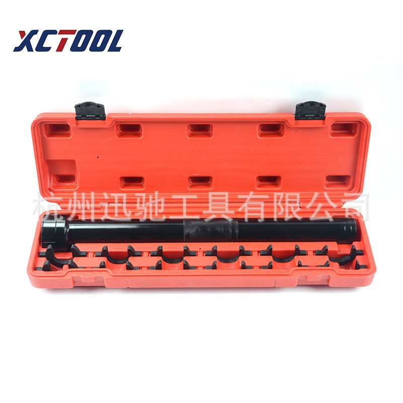 13件套汽车方向机舵杆扳手v组套 汽修工具组套 车U身底盘工具汽保