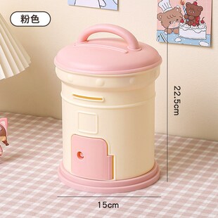 儿童可爱邮箱存钱罐塑料存储罐存钱女孩储钱邮筒罐男孩2025年新款