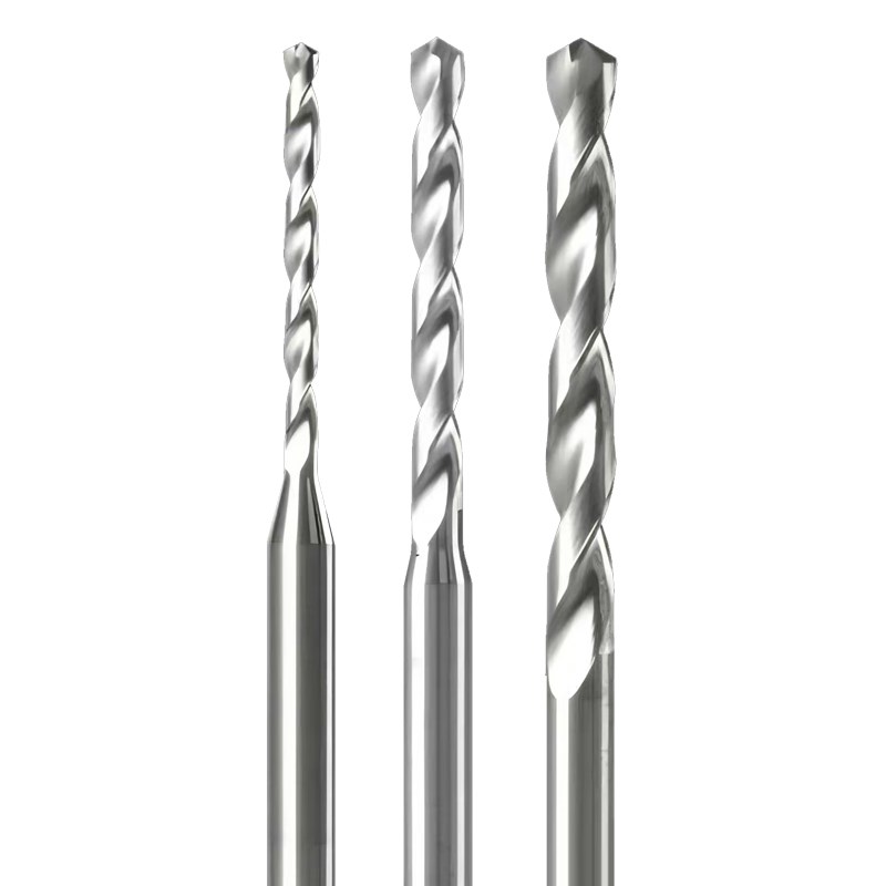 加长D4定柄钨钢钻头铜铝数控麻花钻细小打孔乌钢硬质合金大柄钻头