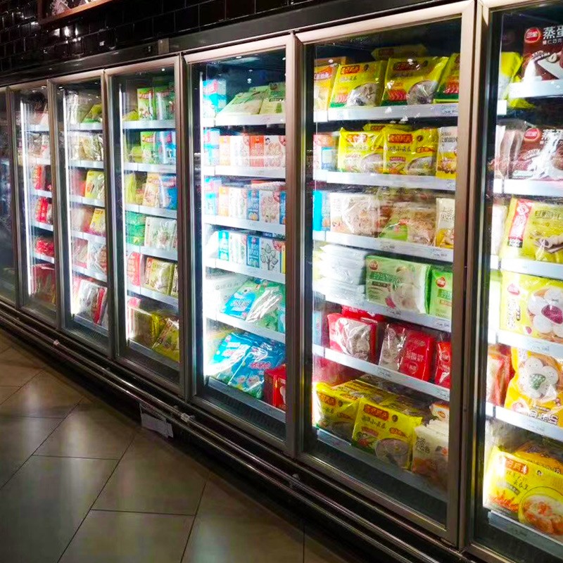 冰柜点菜展示柜风幕柜防水220v鱼缸保鲜冷藏冰箱照明led硬灯条