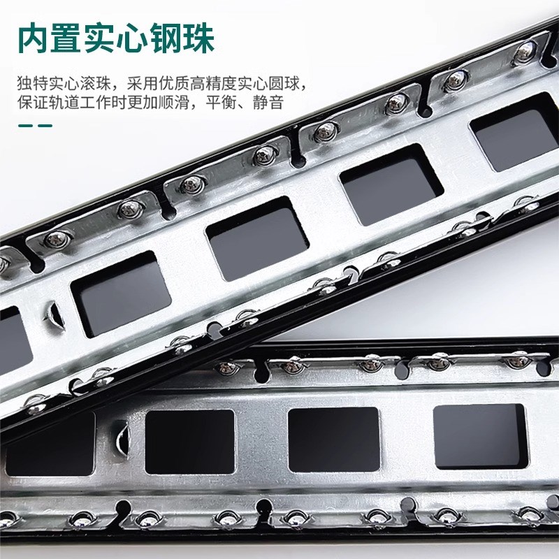 回旋门导轨上翻折叠隐藏五金配件橱柜侧顶装内藏插入式烤箱口袋门