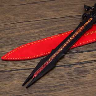 斗罗动漫周边30CM成神彩盒版唐三修罗魔剑武器模型工艺品摆件