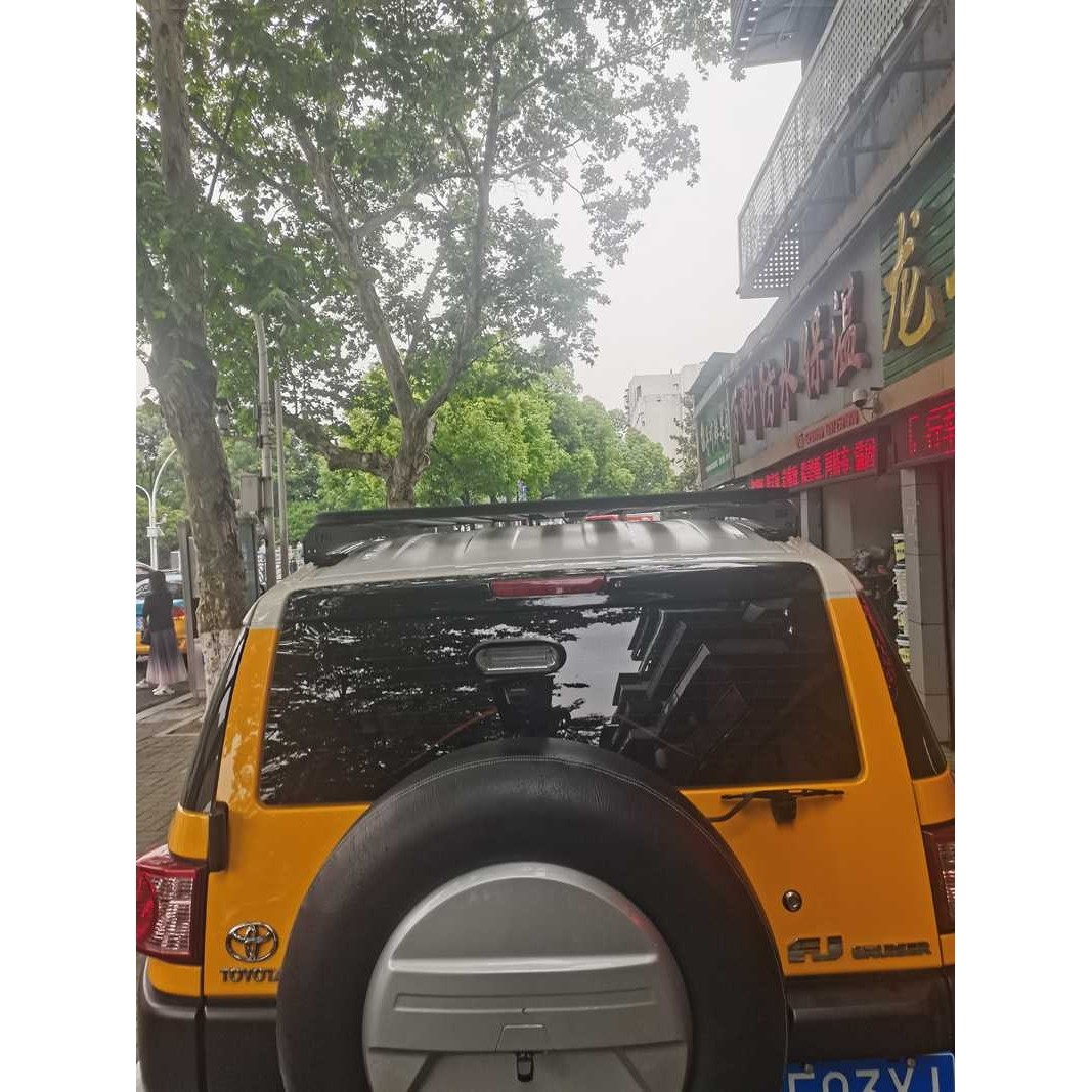 适用丰田FJ酷路泽车顶平台cruiser行李框车顶行李架货架帐篷