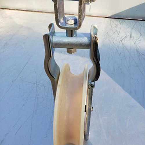 大直径单轮放线滑车钢芯铝绞线地线放线滑轮电缆滑车滑轮组