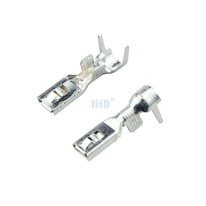 629ww-6.3C 连接器插簧 插片 镀锡对插公母 连绕端子 接线端子