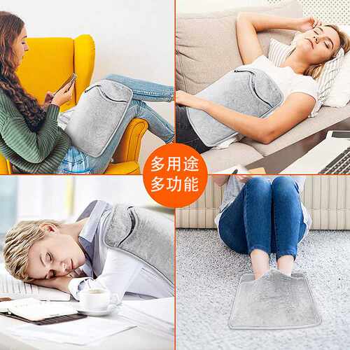 亚马逊保暖暖脚器电加热暖脚垫单人款暖脚宝电暖鞋插电加热垫货源