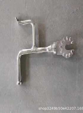 配电线路绝缘令克头ZF011718异形合金压铸万字头工具杆安装头