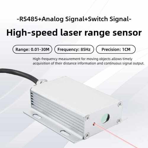 Laser displacement distance sensor 4-20ma 0-10v TTL/485