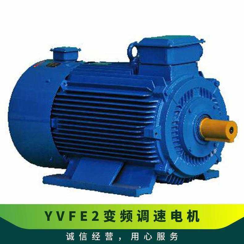 鸿泰低压三相异步电机 YVFE2-132S1-2 5.5KW 380V 调速平稳范围广
