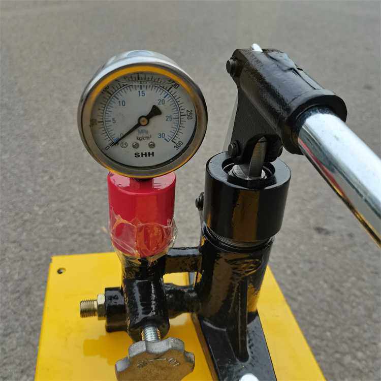 便携式水管试压泵 16兆帕大流量管道打压机 管道压力测试仪