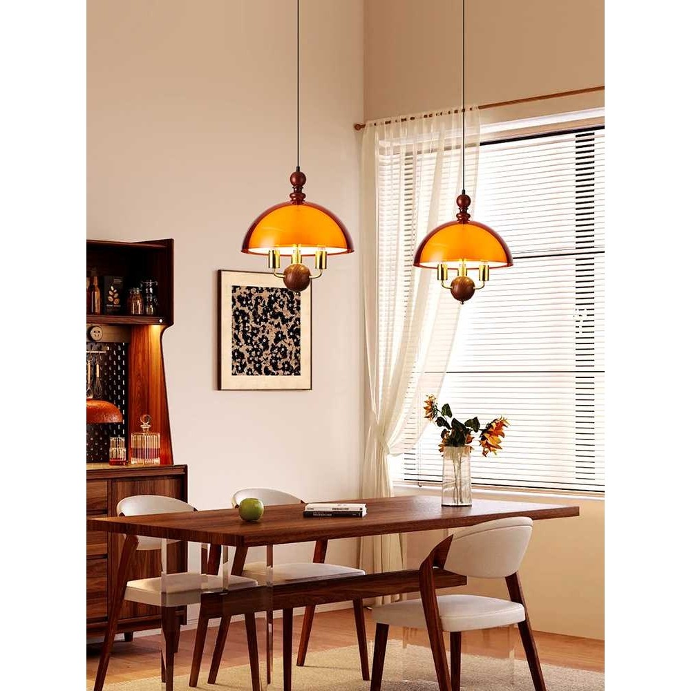 中古风餐厅吊灯复古胡桃木纹餐桌灯法式南洋风吧台灯具2025新款,农机/农具/农膜,其它农用工具,淘宝优惠券,粉丝福利购,淘宝优惠卷