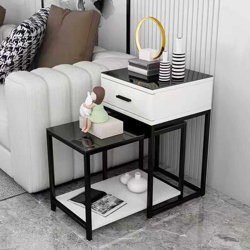 简约岩板边几沙发边柜钢化玻璃客厅移动小茶几沙发旁侧边柜窄长桌,机械设备,其他机械设备,淘宝优惠券,粉丝福利购,淘宝优惠卷