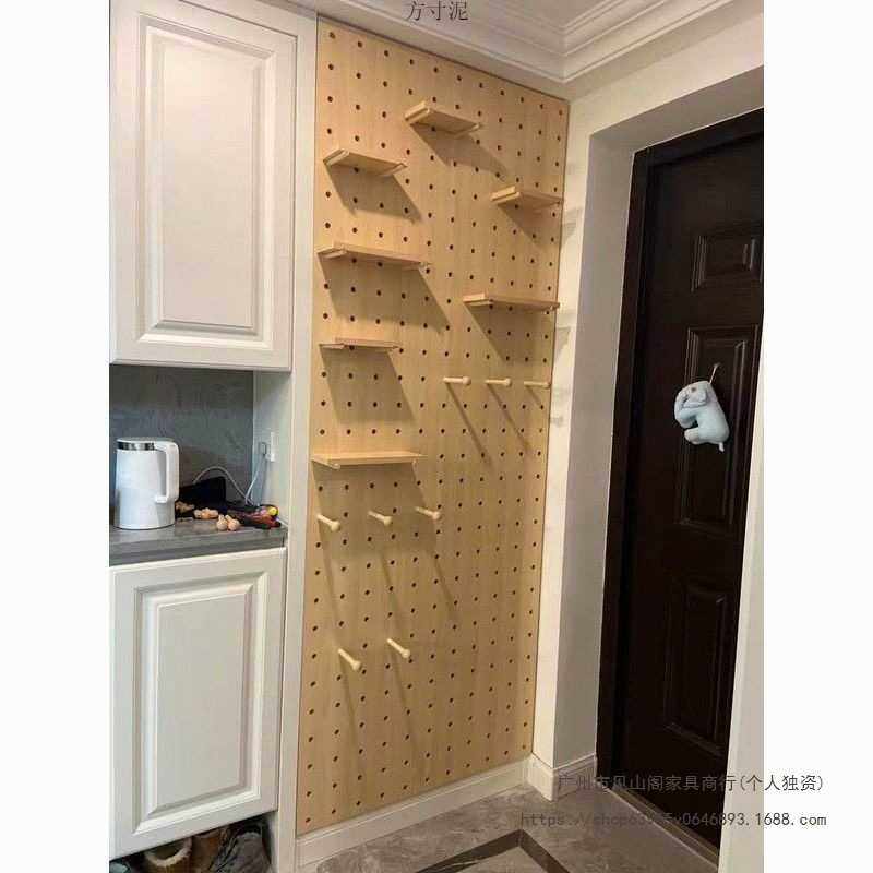洞洞板墙上置物架实木板装饰墙面展示架墙上隔板收纳入户置物架厂,机械设备,其他机械设备,淘宝优惠券,粉丝福利购,淘宝优惠卷
