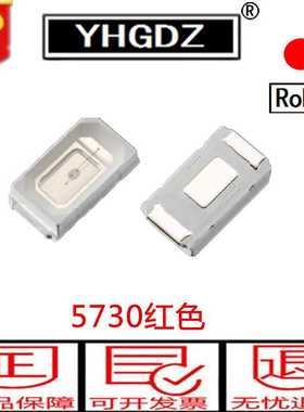 5730贴片灯珠 LED发光管 5630红色 发光二极管 贴片5730红灯 红光