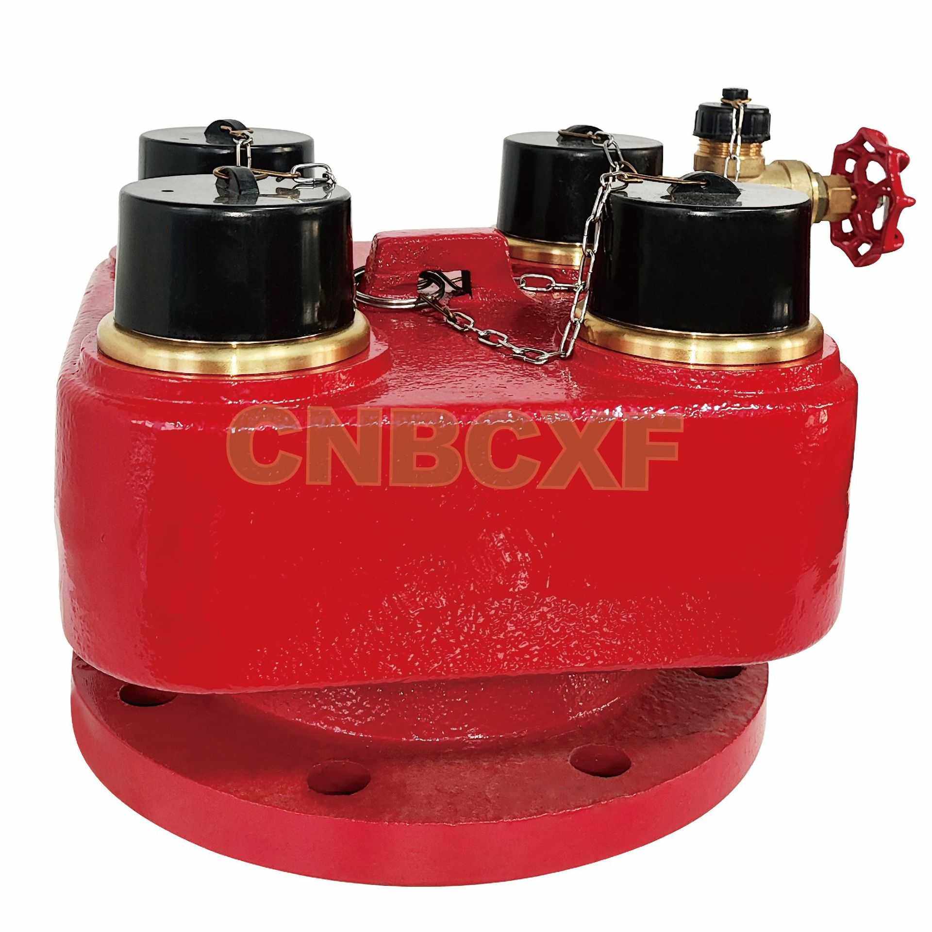 厂家直销6寸集水器 DN150 分水器 外贸出口 英式  4路分水器