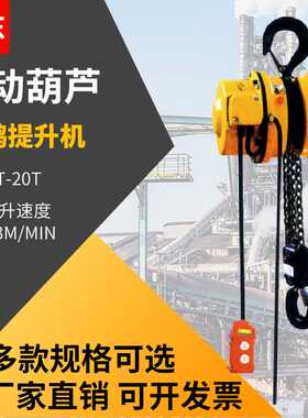 浙江五一双鸽 1T-30T起重葫芦环链提升机DHT-Z 固定式电动葫芦