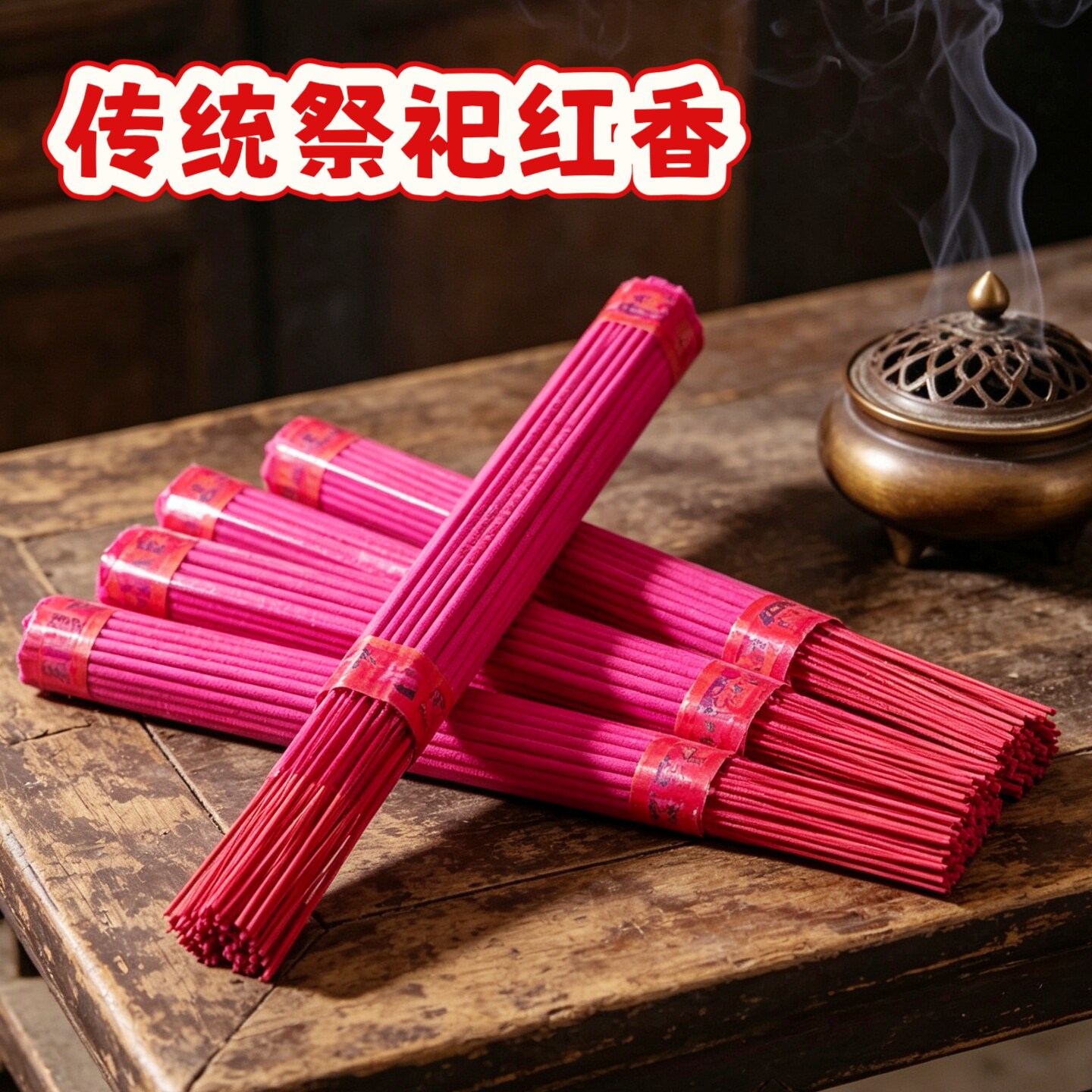 佛香供香寺庙家用烧香祭祀祭财爷土地观音上坟竹签线香红香平安香