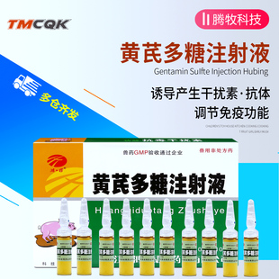 黄芪多糖注射液兽用兽药大全批发黄芪注射液犬猫猪牛羊诱导干扰素