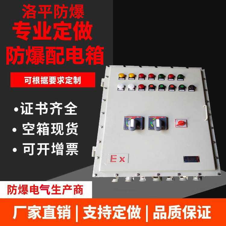 防爆配电箱BXMD51-6K/32A户外铝合金防爆动力箱照明箱 洛平防爆